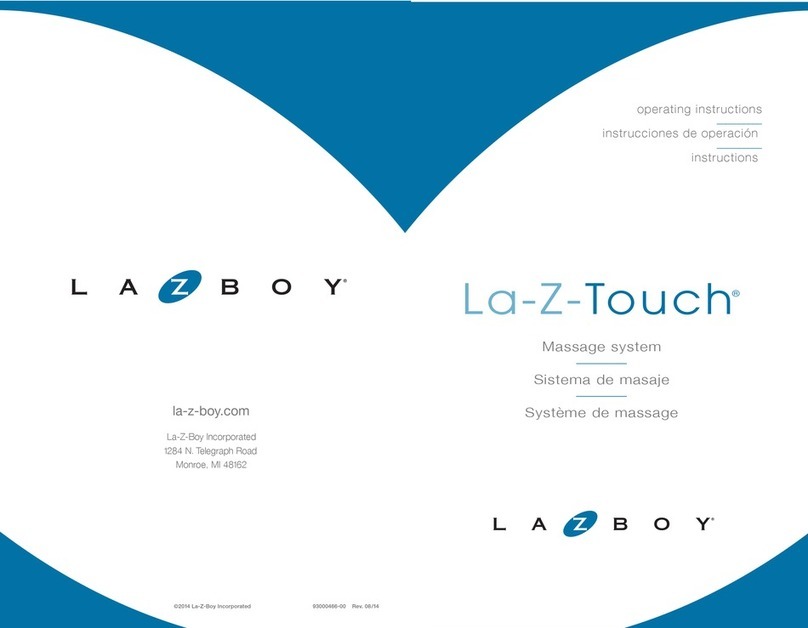 LAZBOY La-Z-Touch Series User manual LAZBOY La-Z-Touch Series User manual