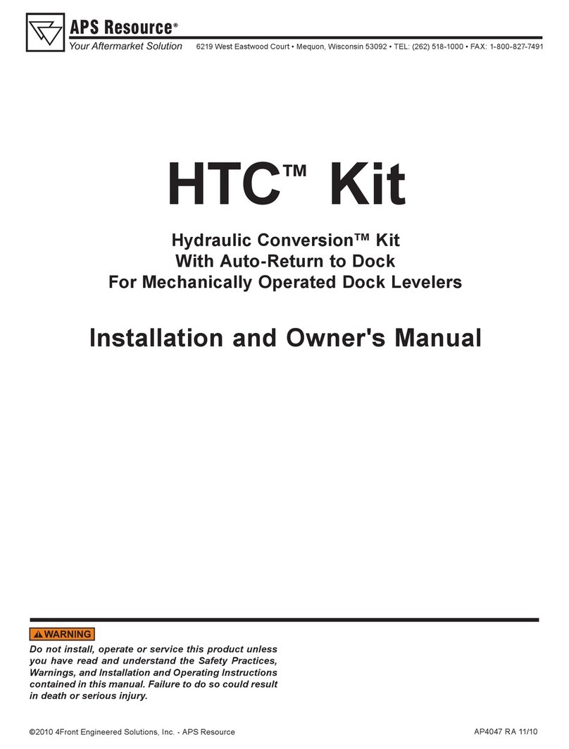 APS Resource HTC Kit Installation and owner's manual