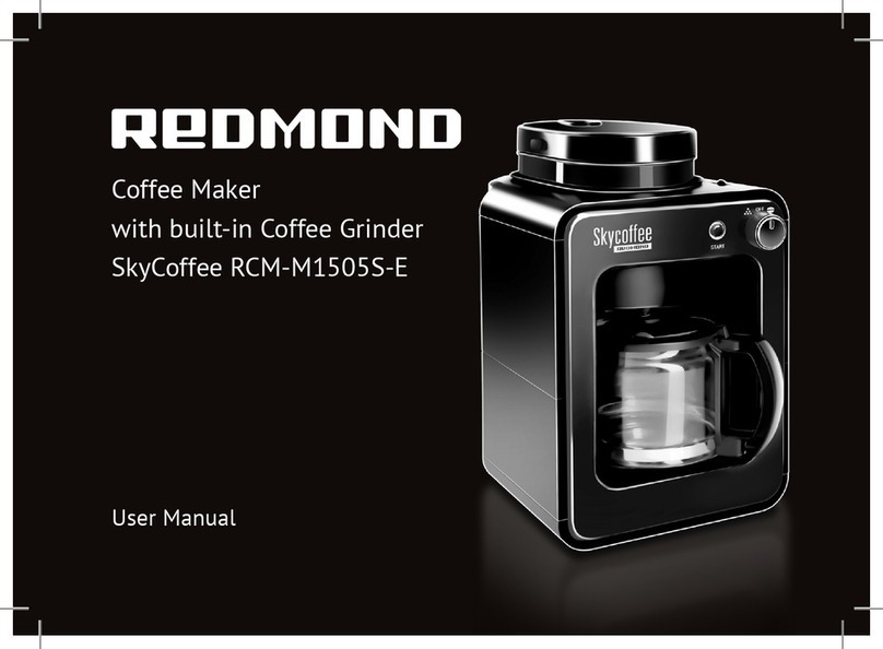 Redmond SkyCoffee RCM-M1505S-E User manual