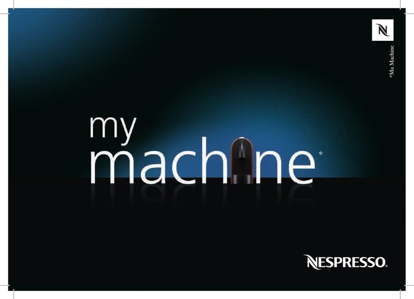 Nespresso my machine C50 manual