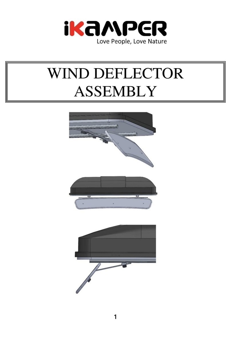 iKAMPER WIND DEFLECTOR Assembly iKAMPER WIND DEFLECTOR Assembly