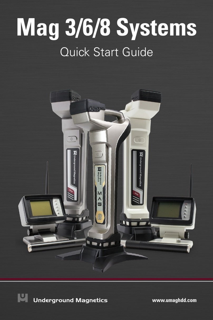 Underground Magnetics Mag 3 quick start guide