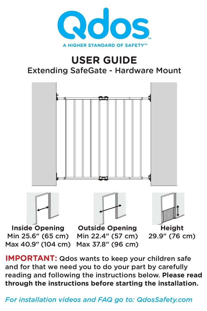 Qdos Extending SafeGate User manual