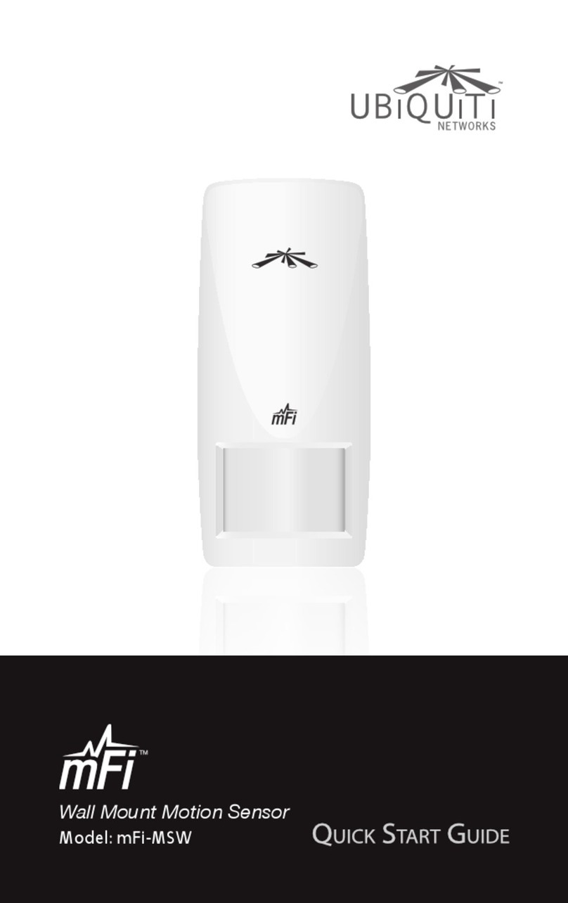 Ubiquiti mFi-MSW quick start guide