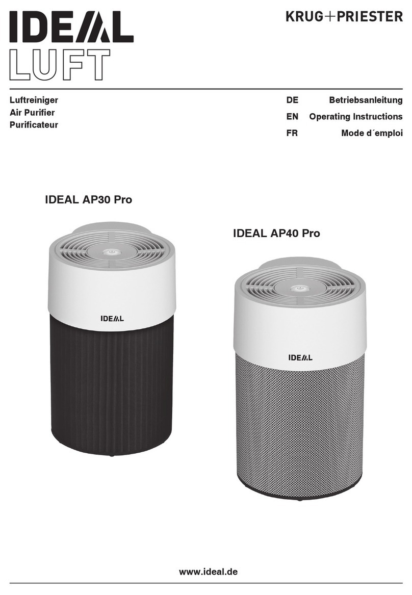 KRUG+PRIESTER Ideal Luft AP30 Pro operating instructions