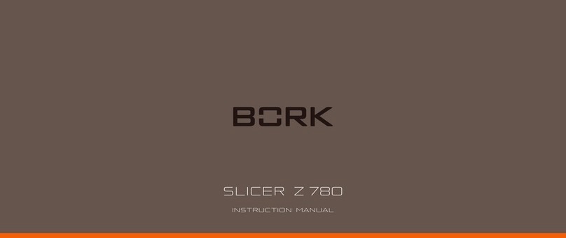 BORK Z 780 instruction manual