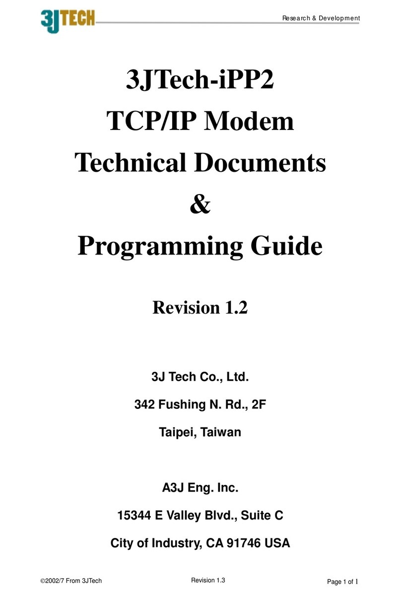 3Jtech iPP2 Technical Documents & Programming Guide