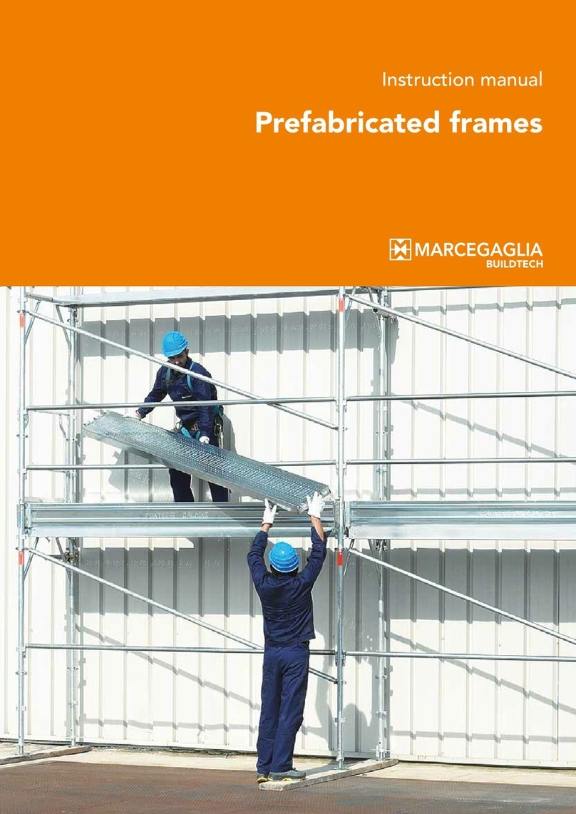 Marcegaglia Buildtech Realpont system 75 instruction manual