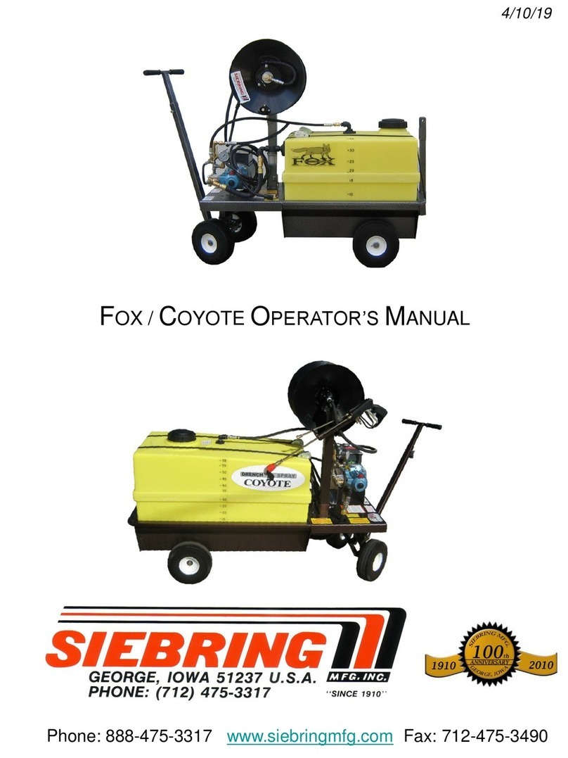 Siebring FOX Operator's manual