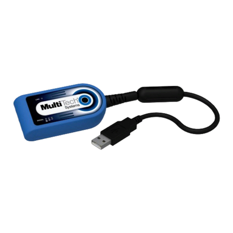 Multitech QuickCarrier USB-D MTD-MNA1 User manual