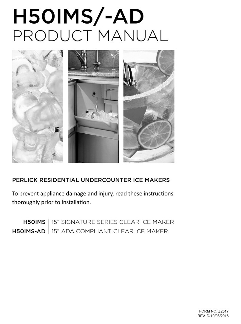 Perlick 48" Signature Series product manual