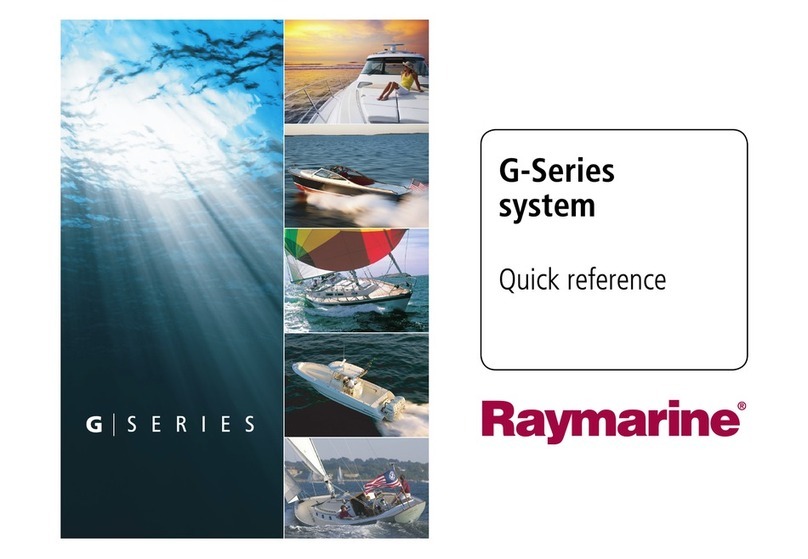 Raymarine G-Series system quick reference