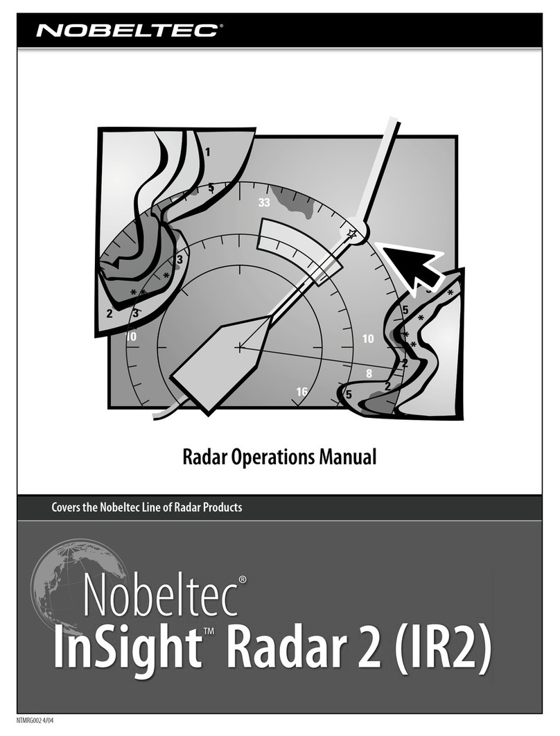 Nobeltec InSight Radar 2 Operation manual