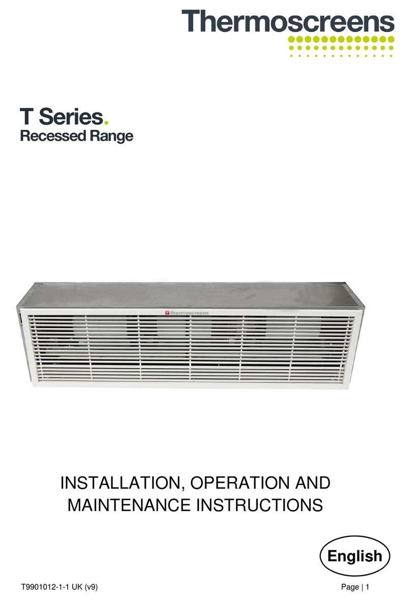 Thermoscreens T Series Installation guide Thermoscreens T Series Installation guide