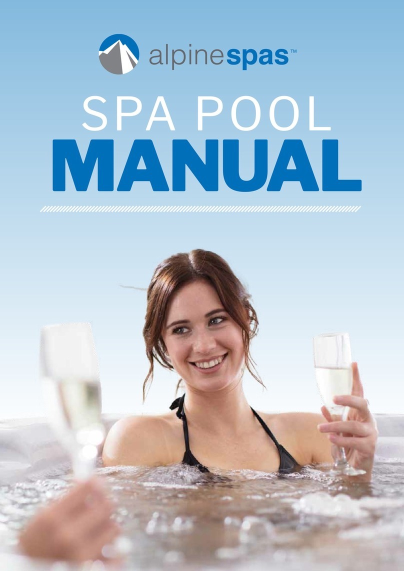 Alpinespas SPA POOL manual
