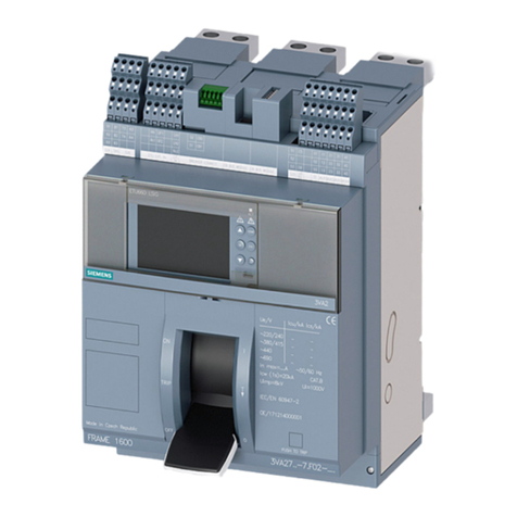Siemens SENTRON 3WL10 User manual