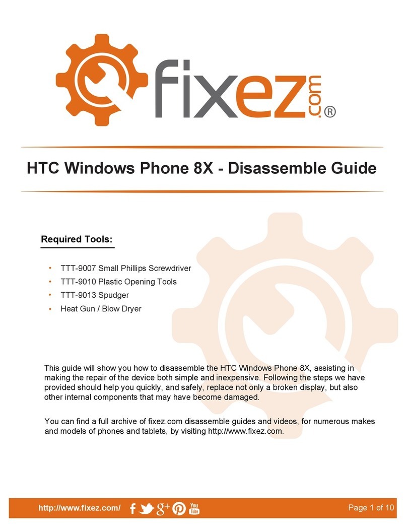 HTC Verizon windows phone 8X User manual