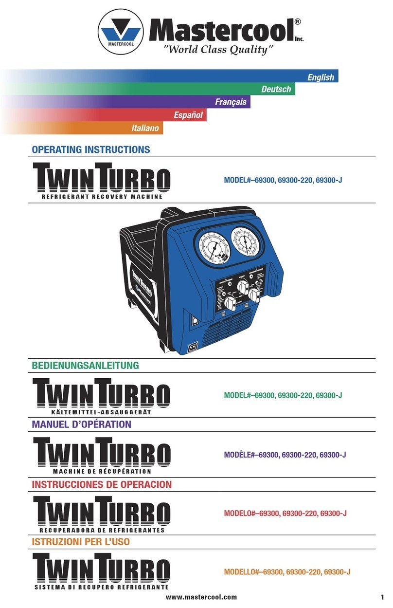Master cool TwinTurbo 69300 operating instructions Master cool TwinTurbo 69300 operating instructions