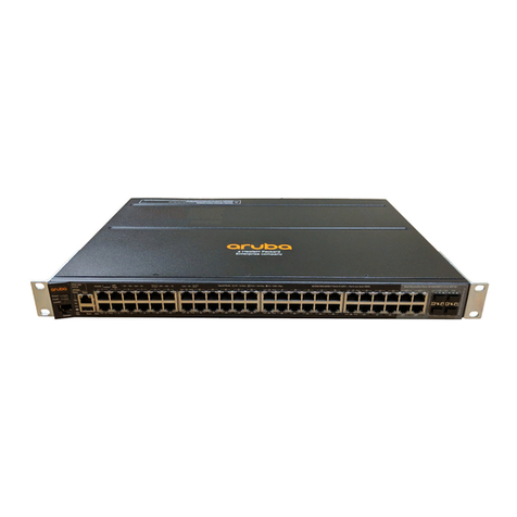 Hewlett Packard Enterprise Aruba 2920 User manual