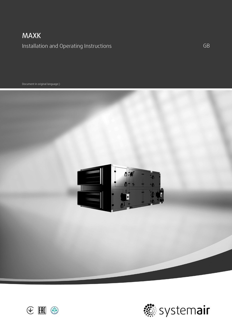 System air MAXK Series User manual