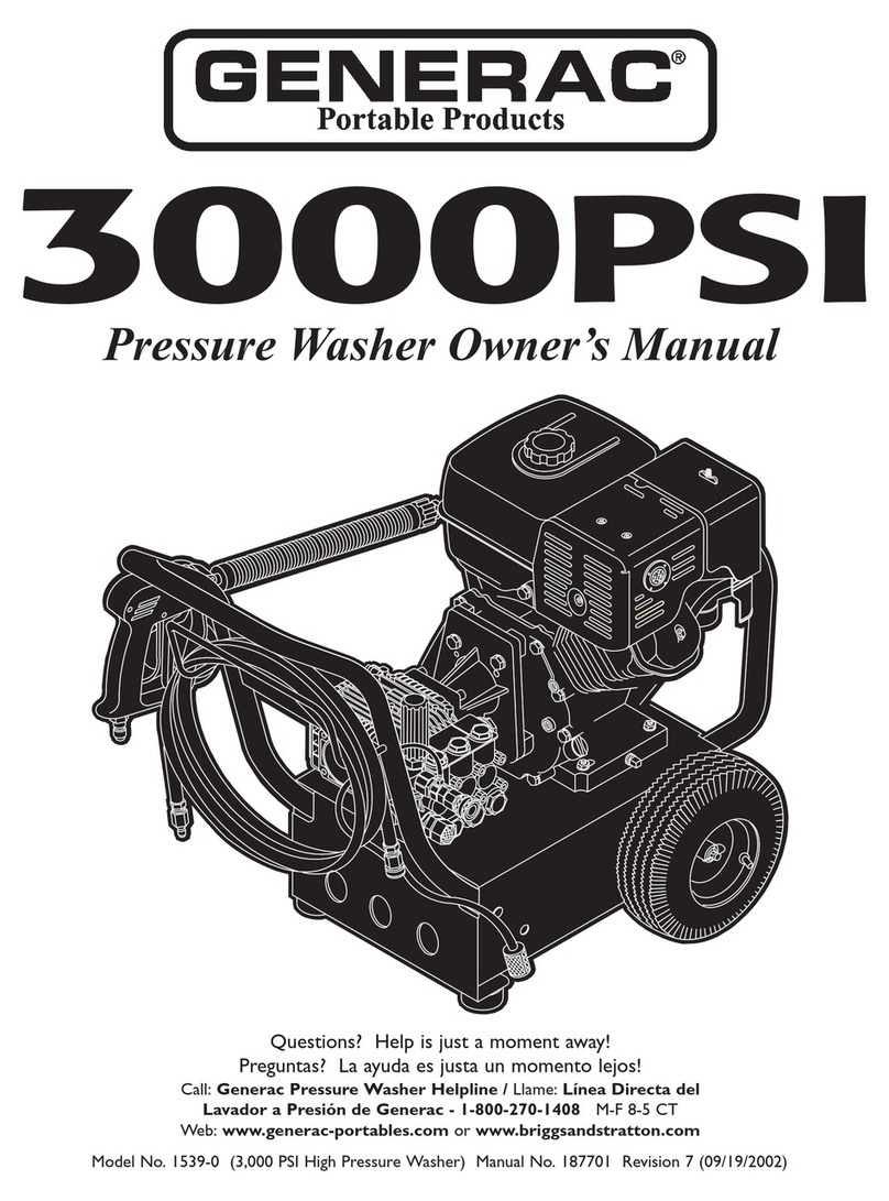 Generac Portable Products 1539-0 owner's manual