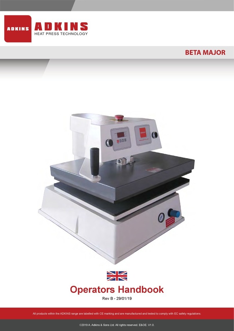 Adkins BETA MAJOR Service manual