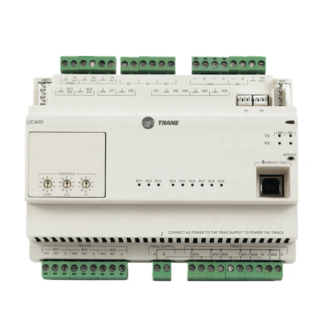 Trane Tracer User manual