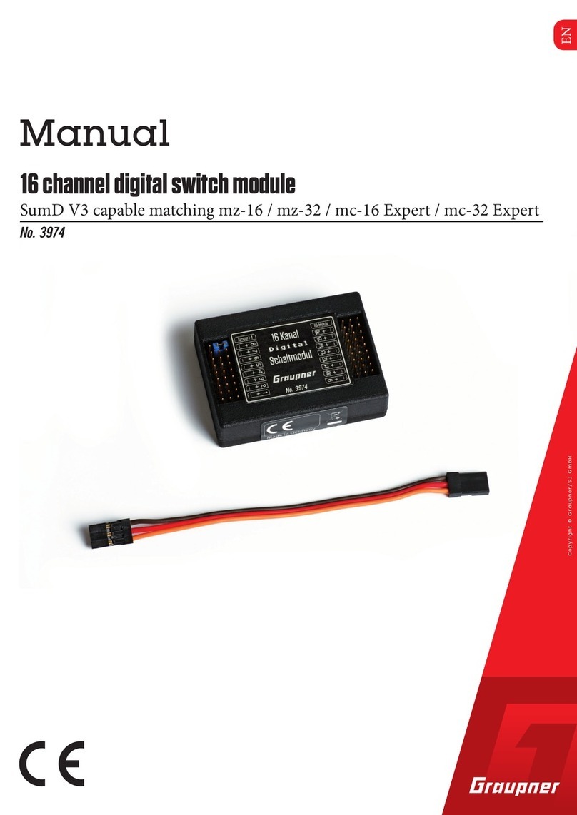 GRAUPNER mz-32 HoTT User manual
