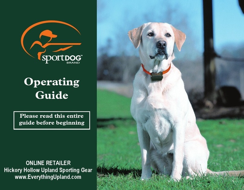 SportDOG SDF-R operating guide