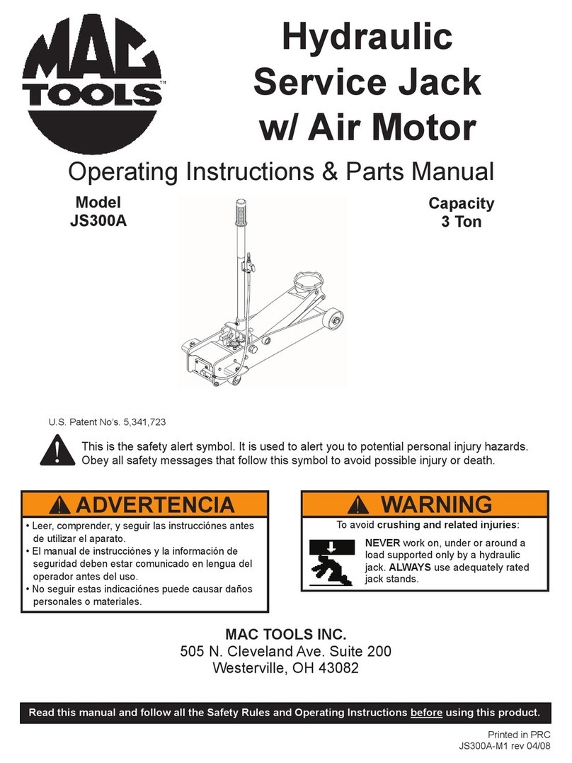MAG TOOLS JS300A Operating instructions & parts manual MAG TOOLS JS300A Operating instructions & parts manual