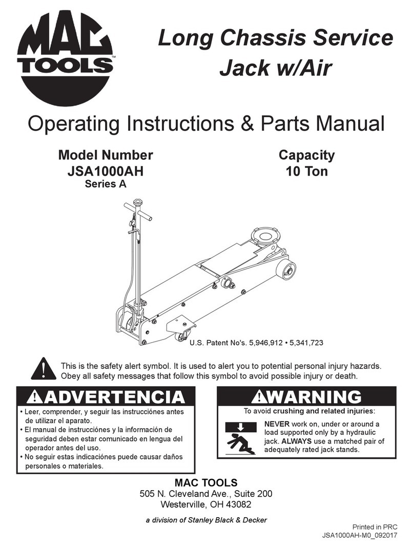 MAG TOOLS A Series Operating instructions & parts manual