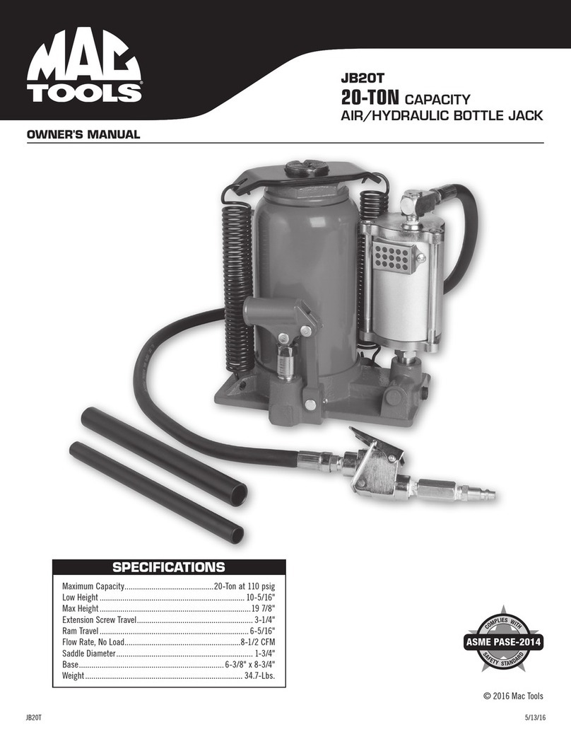 MAG TOOLS JB20T owner's manual