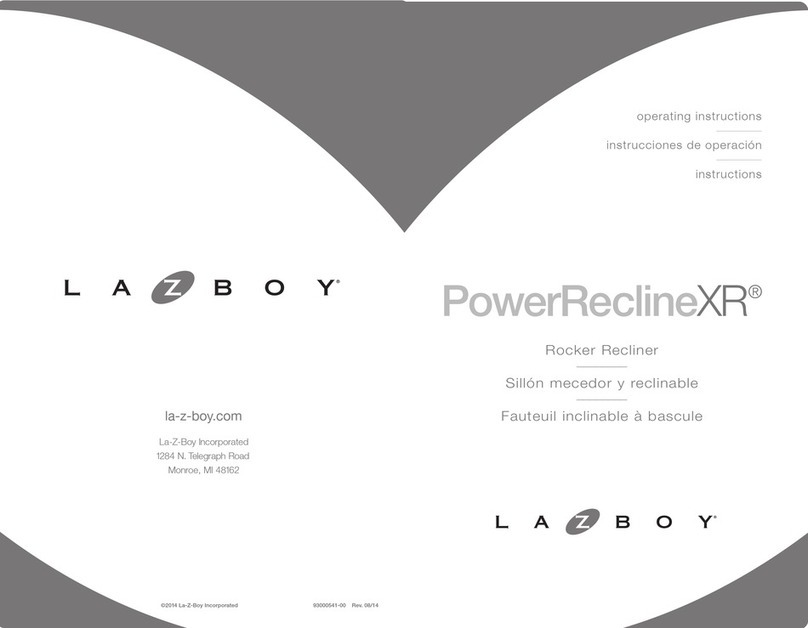 LAZBOY PowerReclineXR Series User manual
