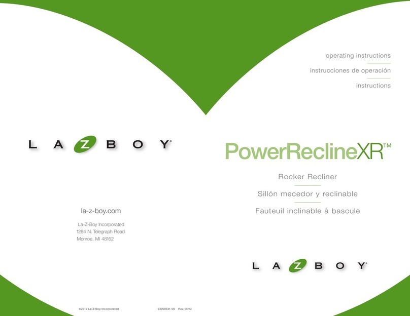 LAZBOY PowerReclineXR Series User manual