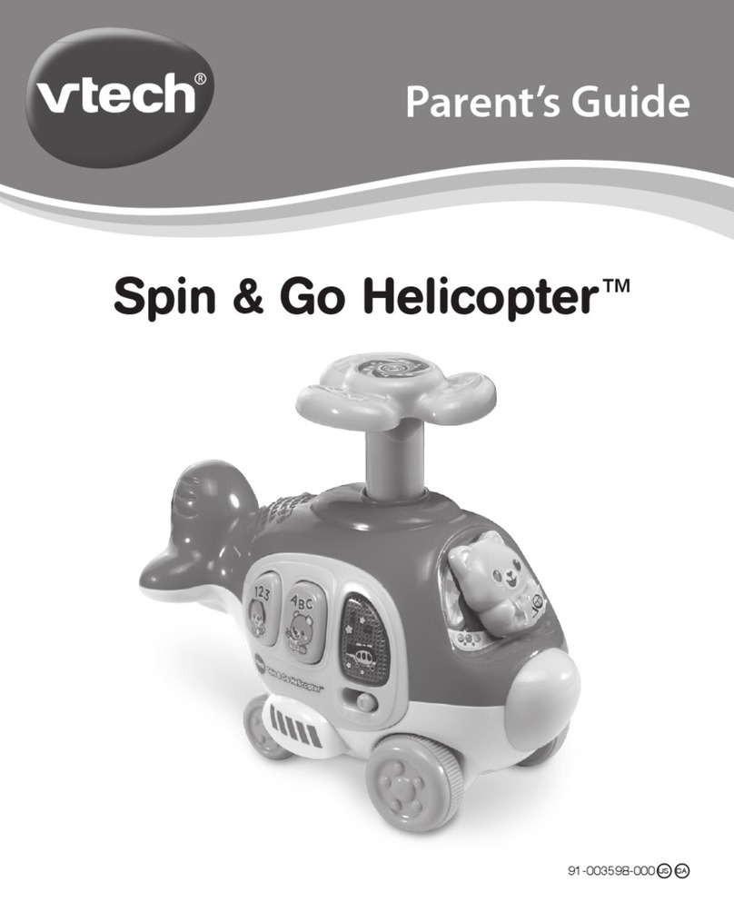 V-tech Spin & Go Helicopter Assembly Instructions