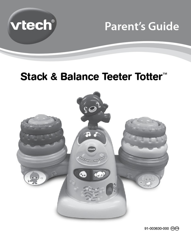 V-tech Stack & Balance Teeter Totter Assembly Instructions