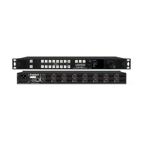 Lightware MX2-8x8-HDMI20-L user manual