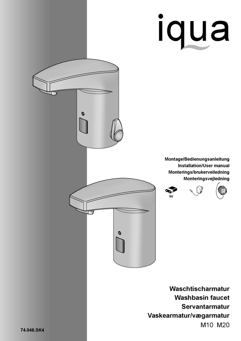 Iqua maxx M10 Installation & user manual