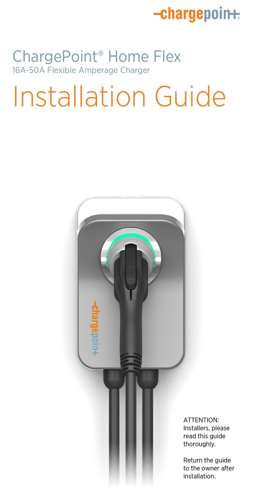 ChargePoint Home FlexCharfePoint User manual