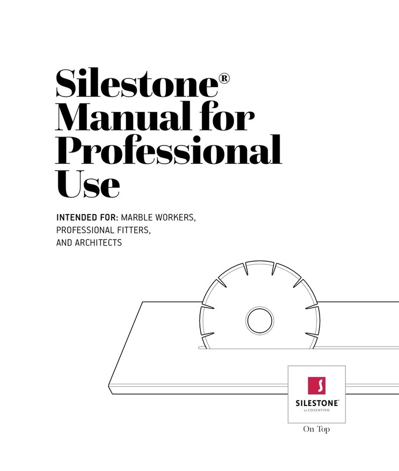 Cosentino Silestone Manual for Professional Use