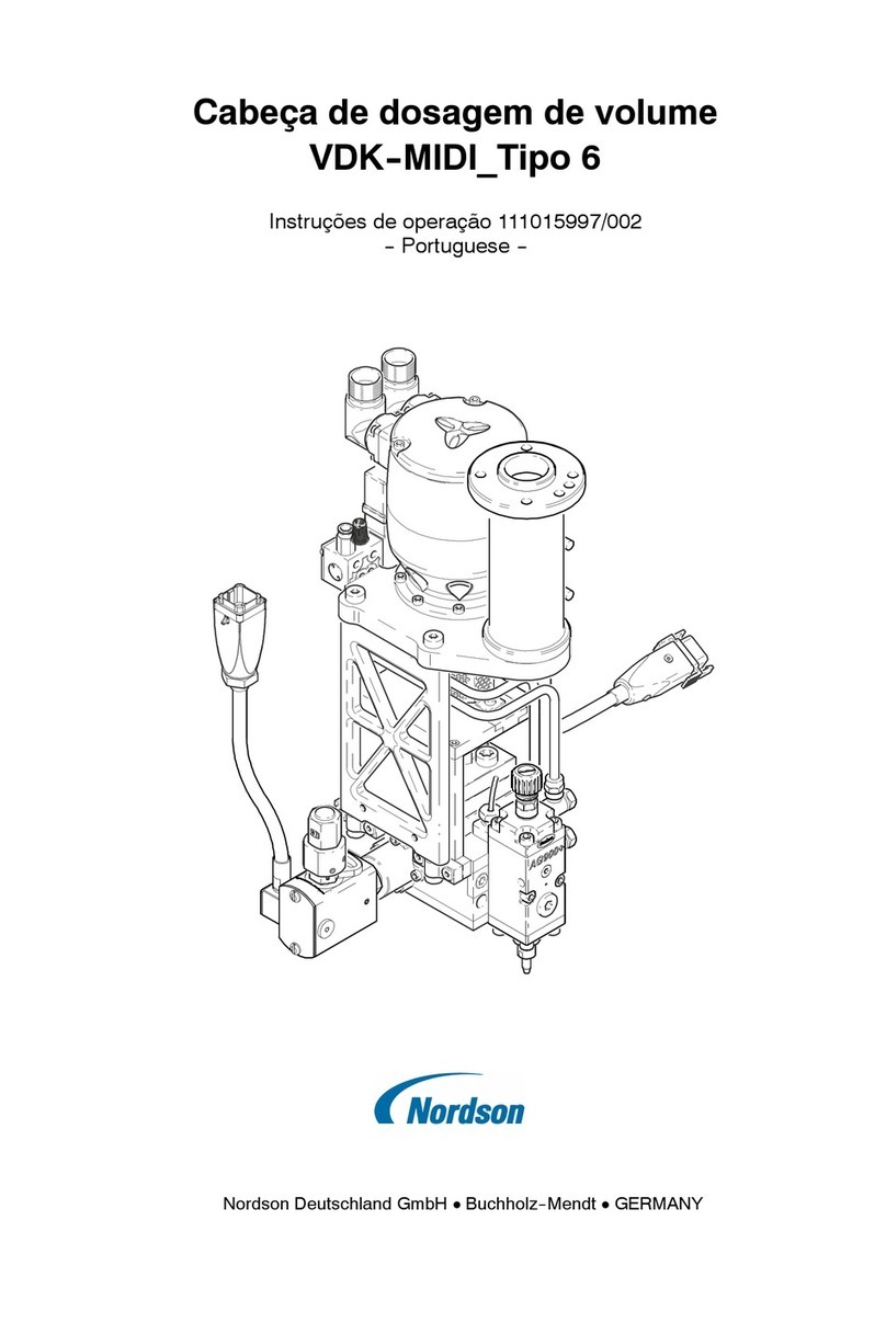Nordson VDK-MIDI TYPE 6 operating instructions