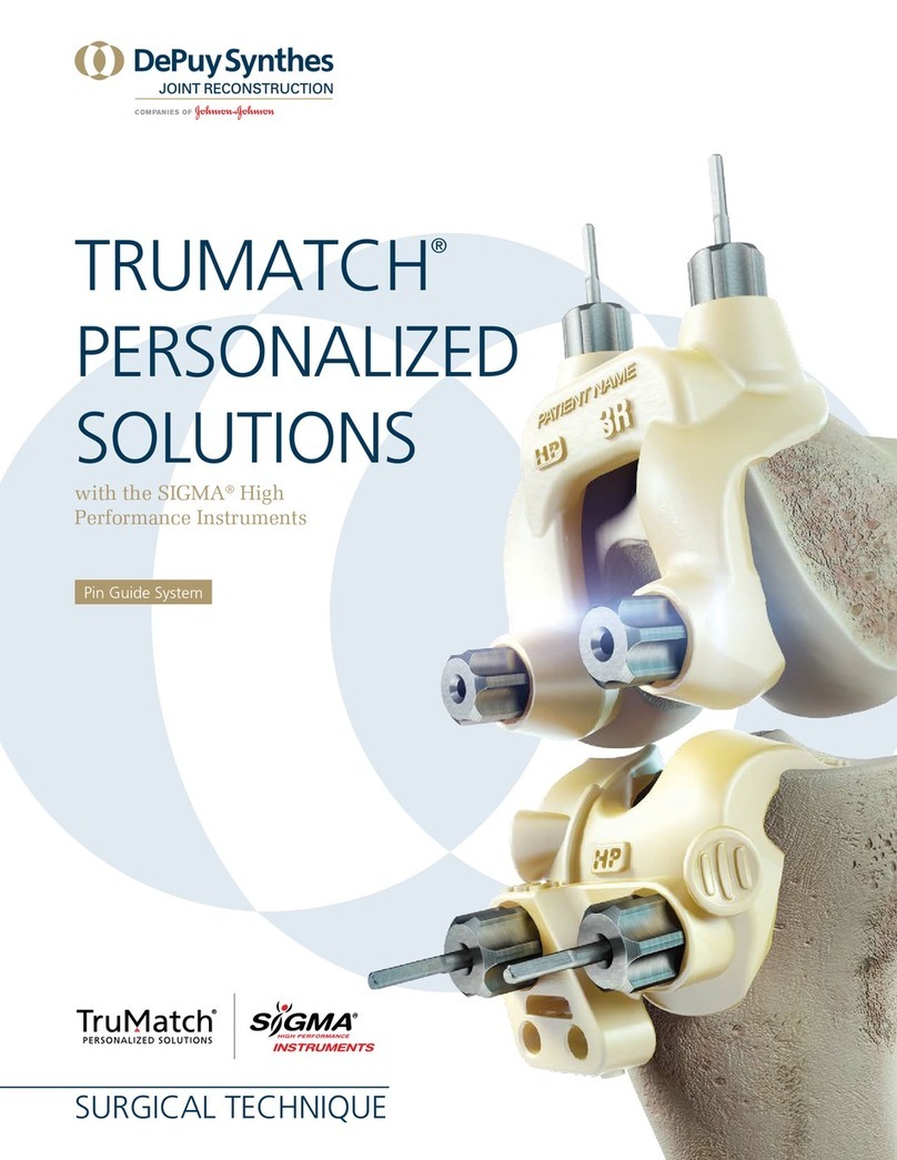 Johnson & Johnson Depuy Synthes Trumatch User manual Johnson & Johnson Depuy Synthes Trumatch User manual