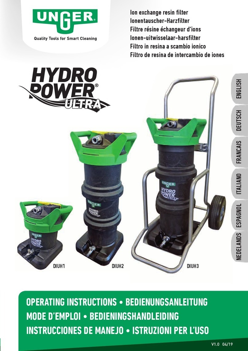 unGer Hydro Power Ultra DIUH1 operating instructions