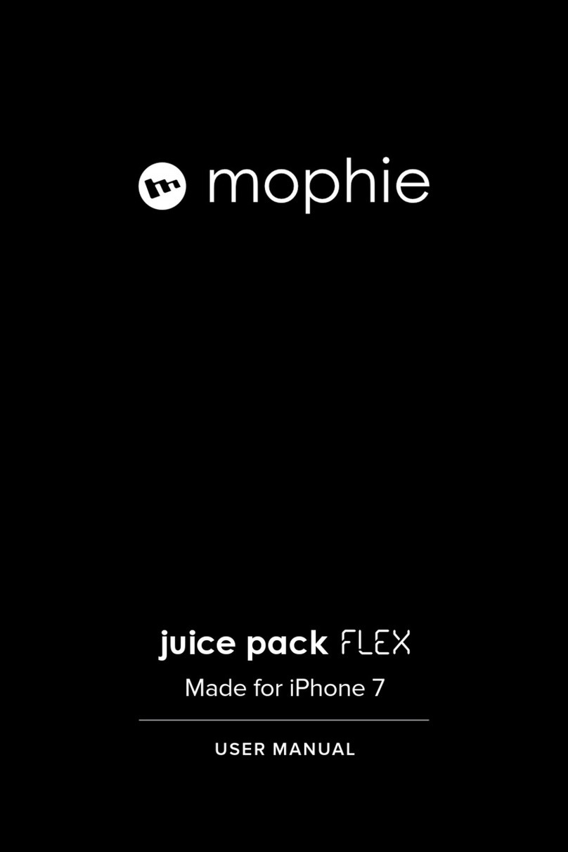 Mophie juice pack FLEX User manual