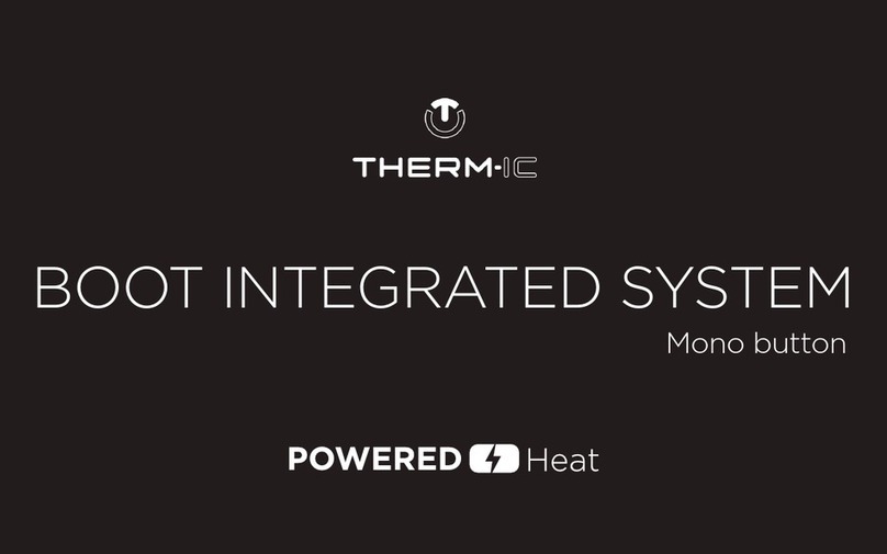 therm-ic Boot Integrated System Instructions for use