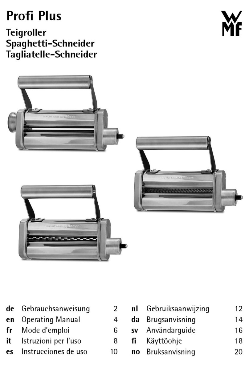WMF Profi Plus User manual