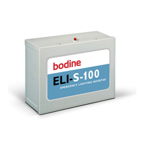 Philips Bodine ELI Series Installation and operating instructions