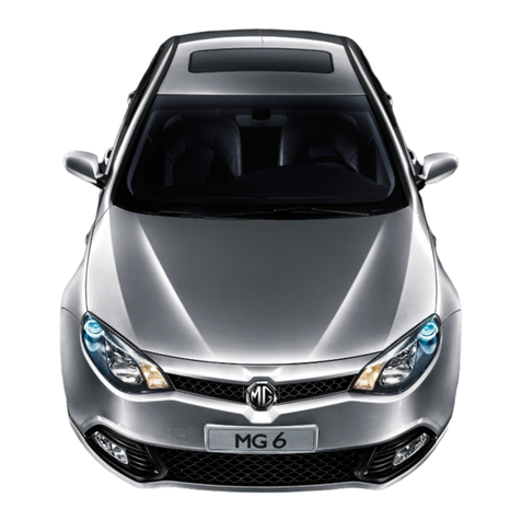MG MG6 Series 2011 User manual