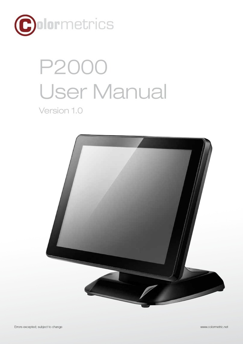 Colormetrics P2000 user manual