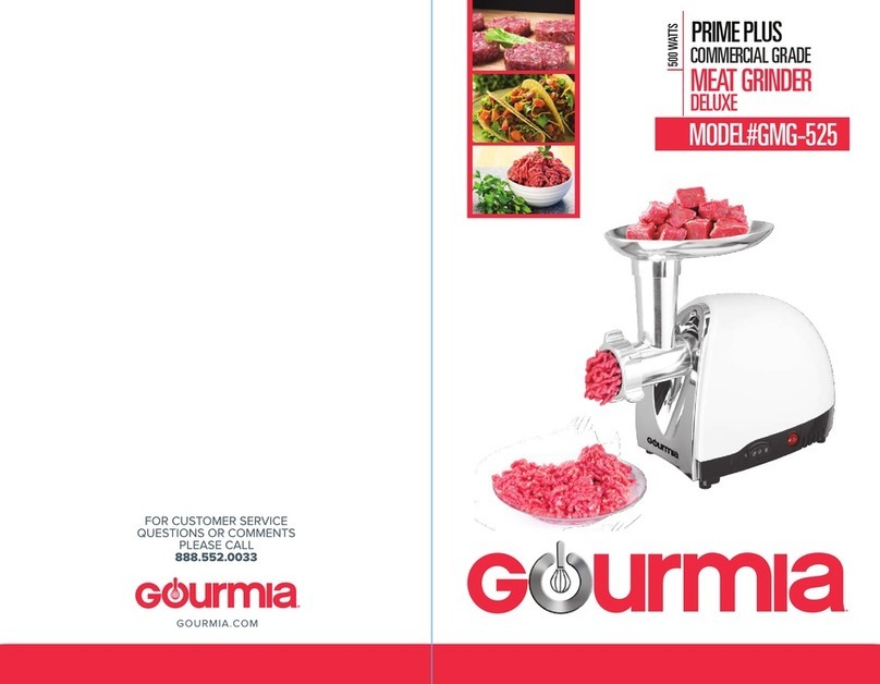 Gourmia Prime Plus GMG-525 user manual